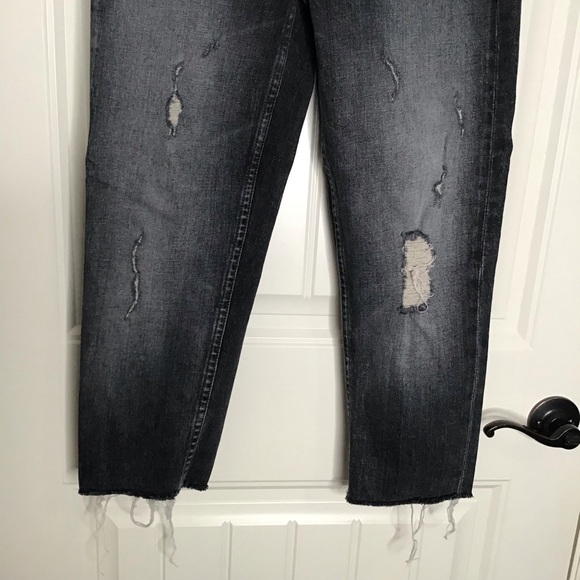 MOTHER Fly Away Dropout Snippet in The Troublemaker Next Door Size 25. - Picture 4 of 10